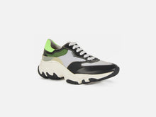 pregis kayo white green oversized runner sneaker designed in London