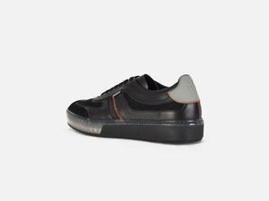pregis muravey black leather cupsole sneakers made in Portugal
