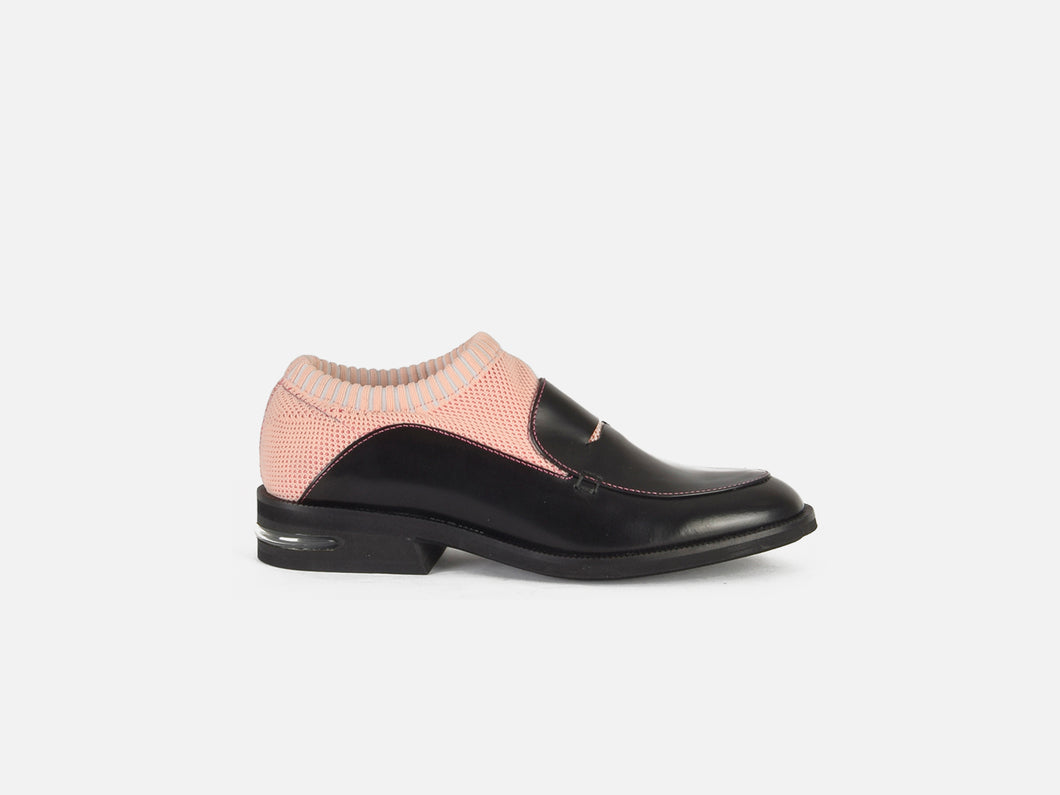 pregis rorke pink sock loafer designed in London