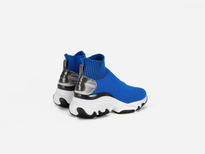 pregis ryder blue sock oversized runner sneaker made in Portugal