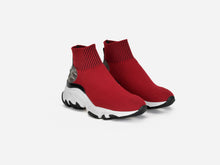 pregis ryder red sock oversized runner sneaker designed in London