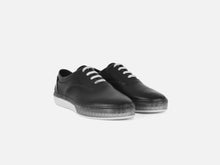 pregis wing black leather cupsole sneakers made in Portugal